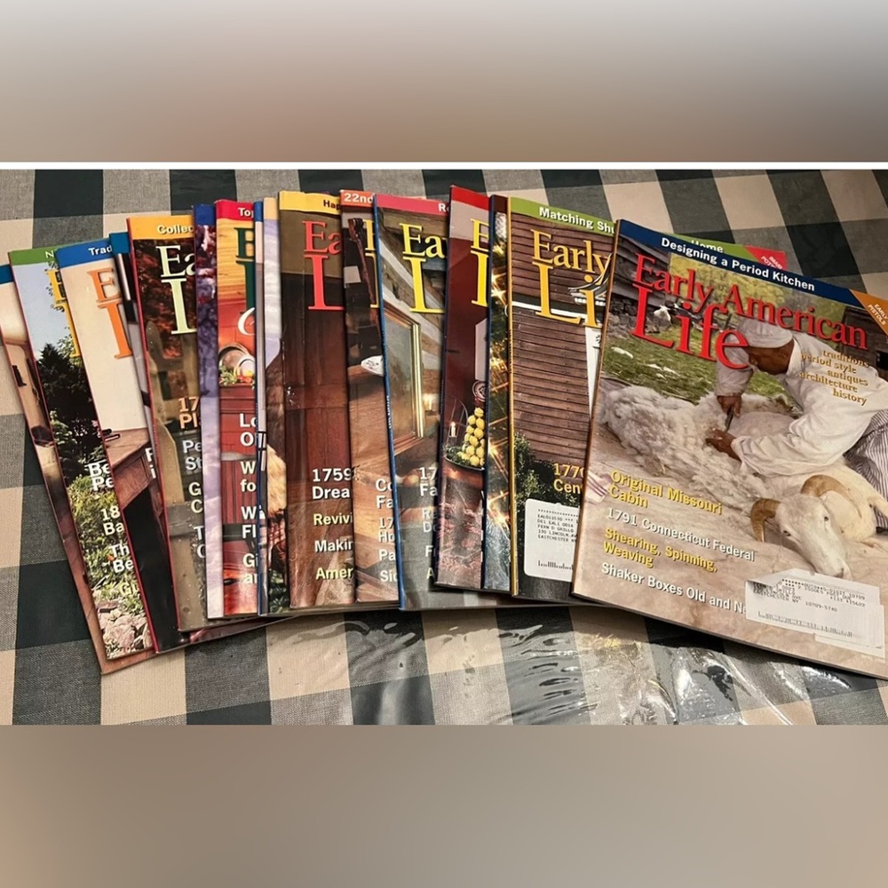 Early American Life Magazine Lot Of 36 Issues From 2/2002-4/2008